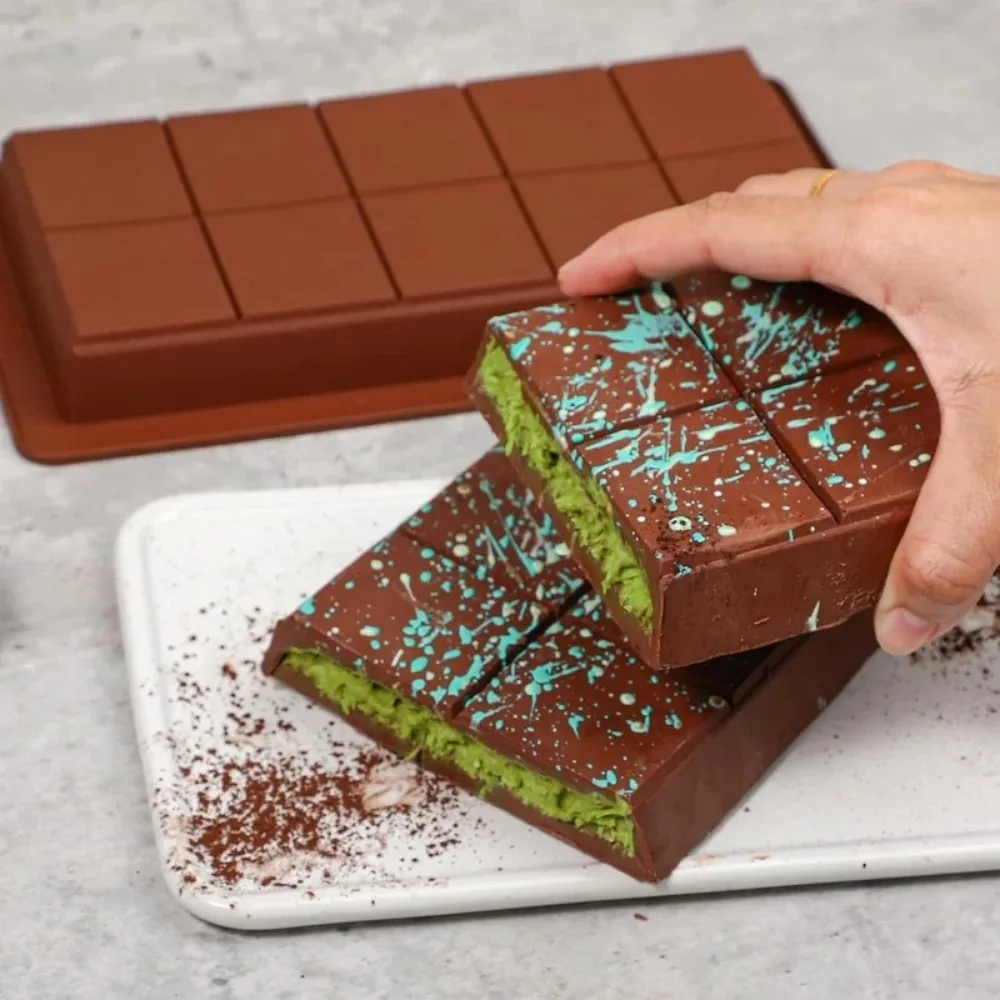 Protein Bar - قالب سيليكون لصنع ألواح الشوكولاتة، مستطيل