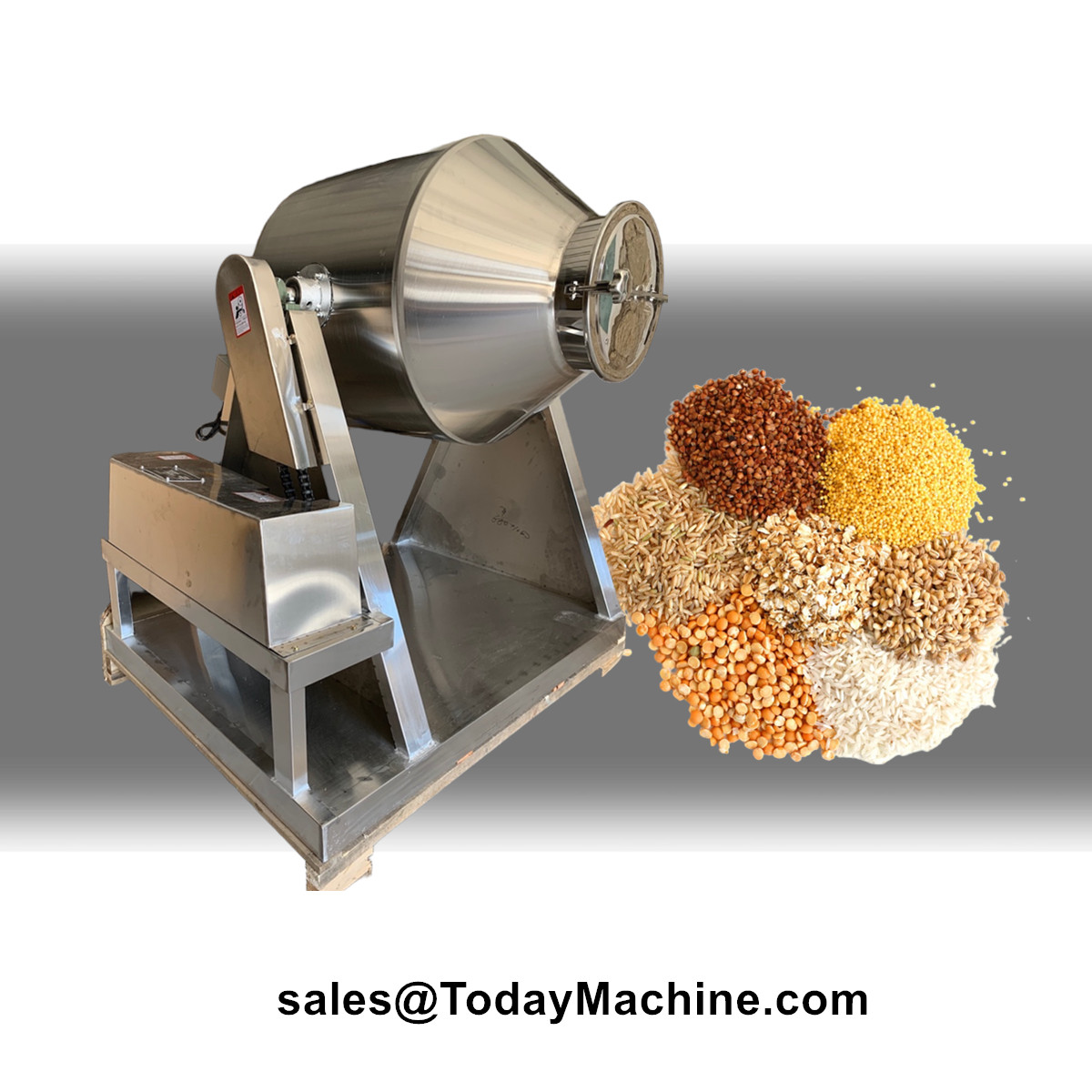 خلاط طبلة دوارة من الدرجة الغذ - مراجعة Nuts Mix وسعره