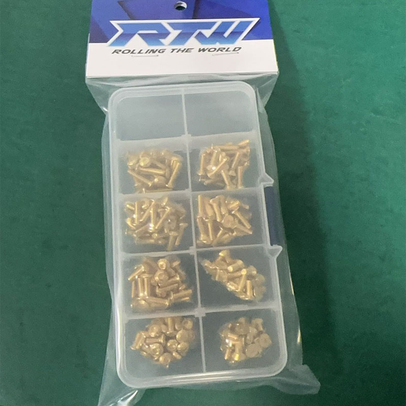 مسامير فولاذية مع صندوق صغير ، - مراجعة Nuts Mix وسعره
