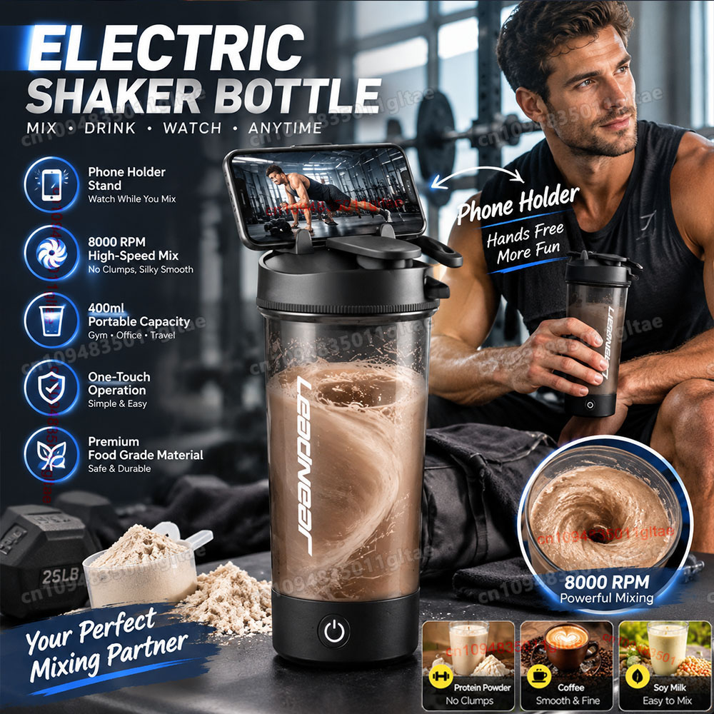 كوب خلط كهربائي بسعة 400-700 م - مراجعة Protein Bar وسعره