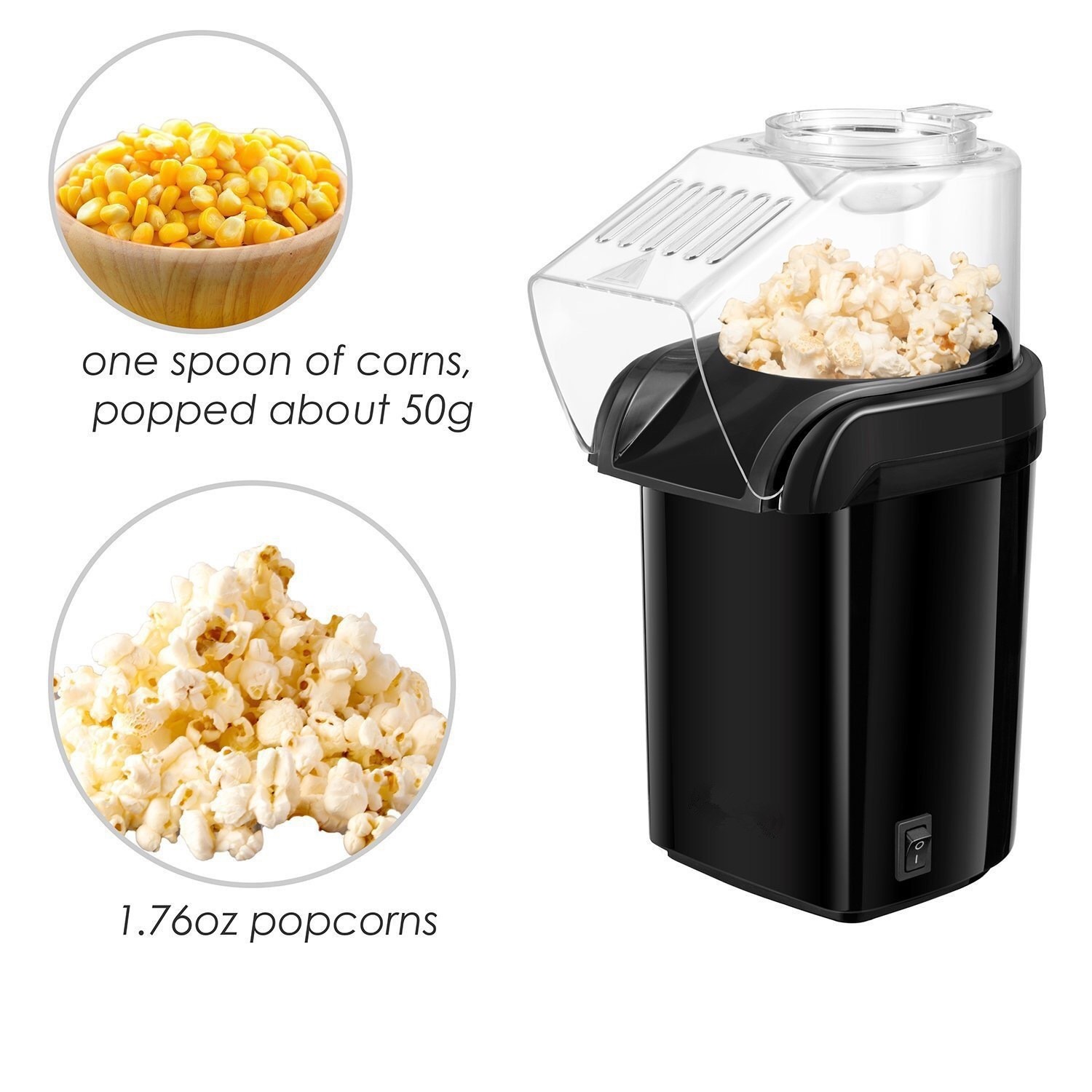 آلة صنع الفشار سهلة التشغيل لل - مراجعة Popcorn وسعره