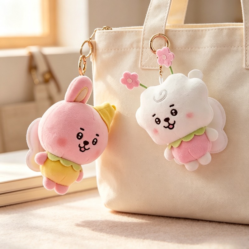 سلسلة BT21 من دمى الزهور المخم - مراجعة Cookies Pack وسعره