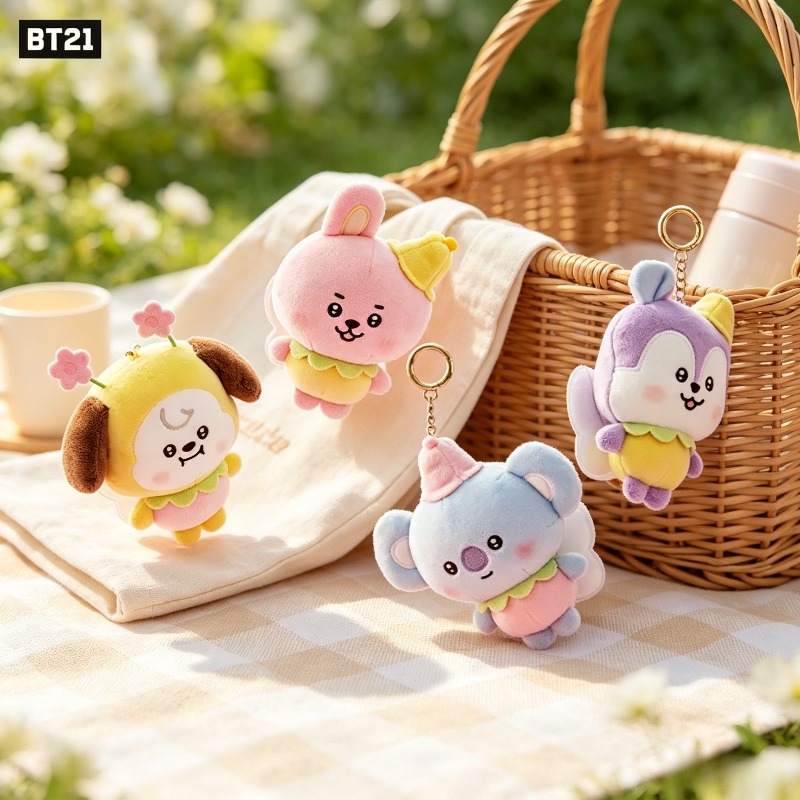 سلسلة BT21 من دمى الزهور المخم - مراجعة Cookies Pack وسعره
